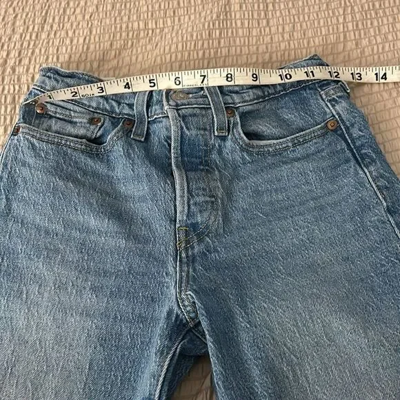 Levi’s WEDGIE STRAIGHT FIT WOMEN'S JEANS size 24 - Picture 6 of 10